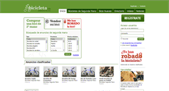 Desktop Screenshot of bicicleta.es